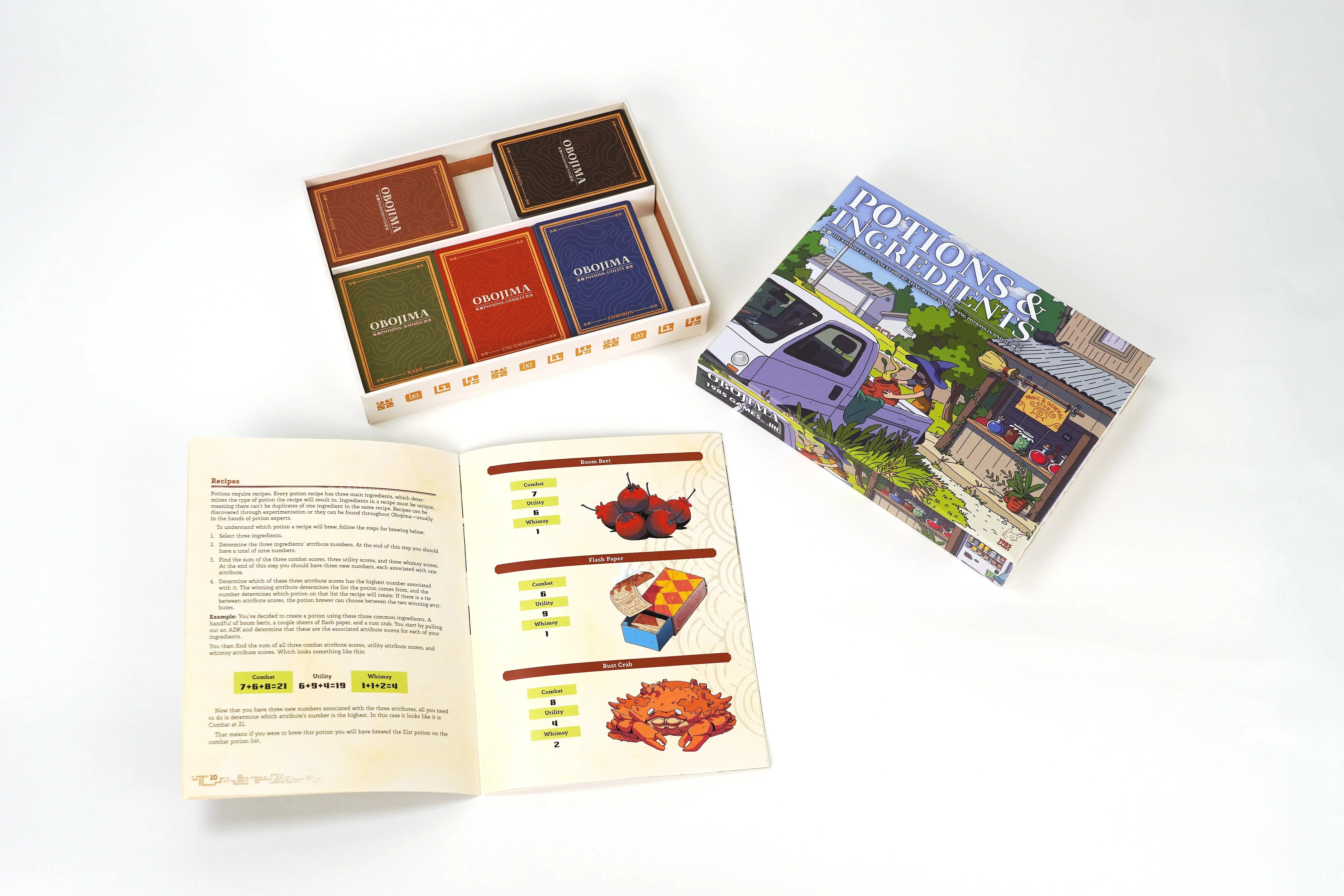 Obojima: Tales from the Tall Grass – Potion & Ingredient Deck Box - Image 3