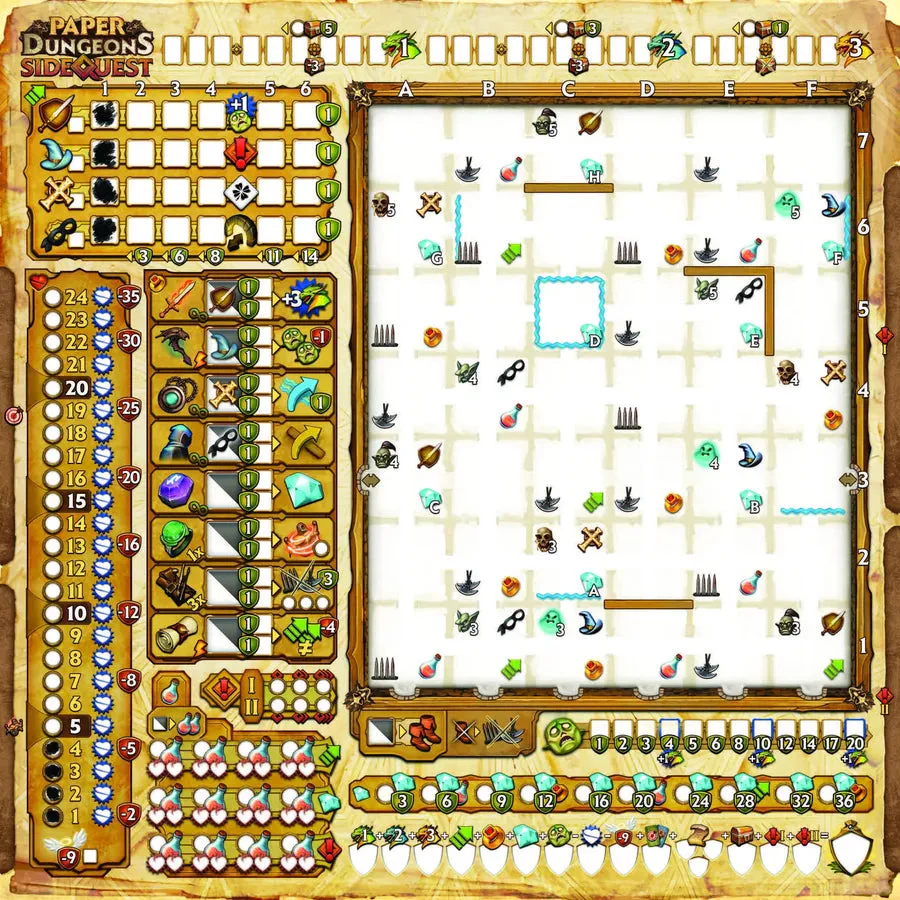 Paper Dungeons: Side Quest Expansion - Image 3