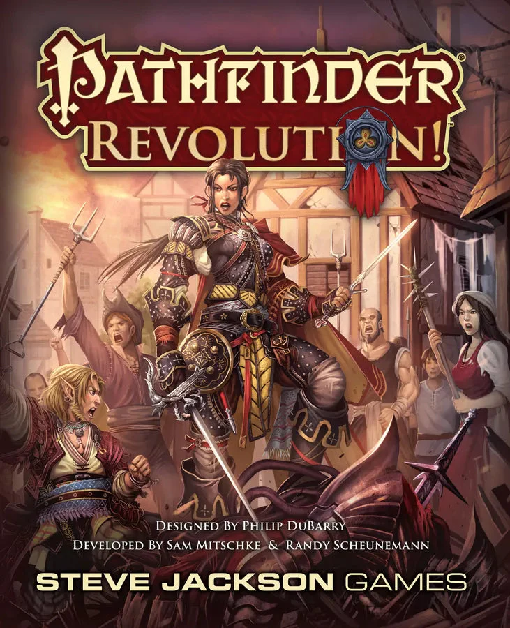 Pathfinder Revolution! - Bidding Area Control Board Game