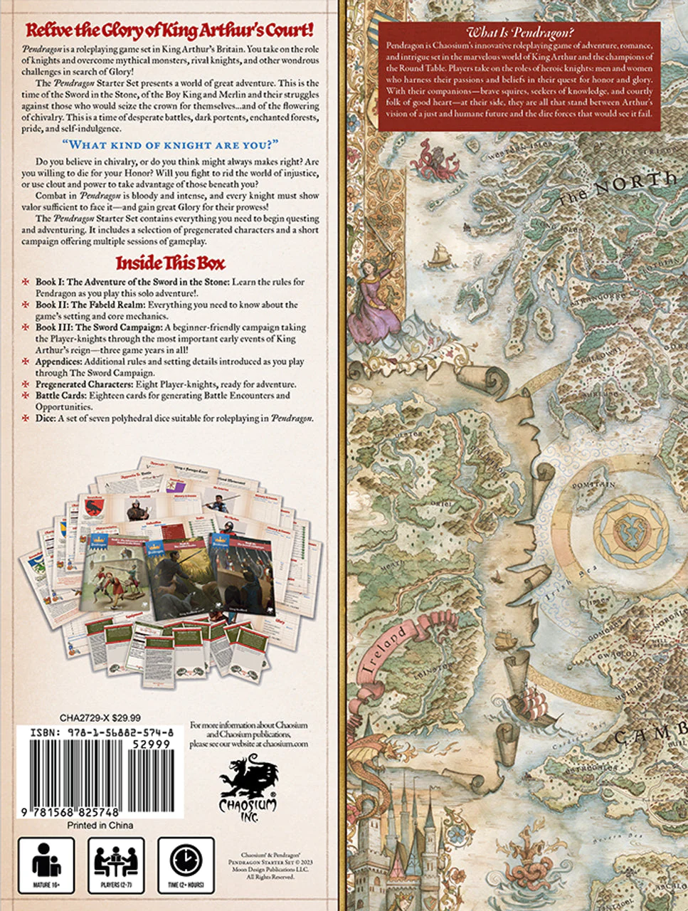 Pendragon: Starter Set - Sixth Edition - Image 2
