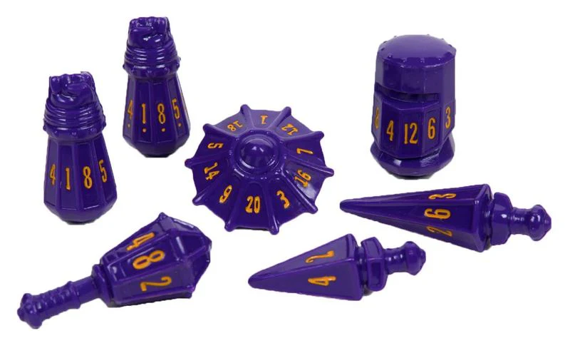 Poly Hero Dice Set: Warrior Set