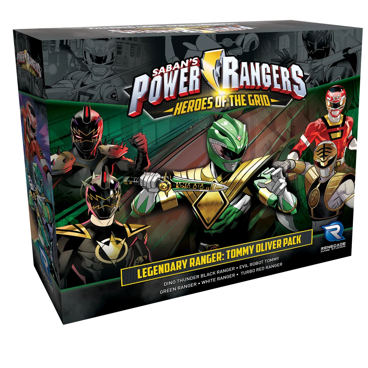 Power Rangers: Heroes of the Grid - Legendary Rangers Tommy Oliver Pack