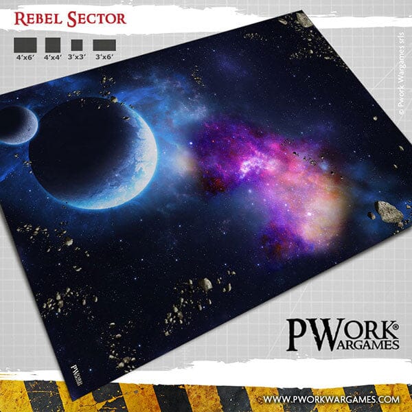 PWork Wargames Neoprene Gaming Mat 4x6 - Image 15