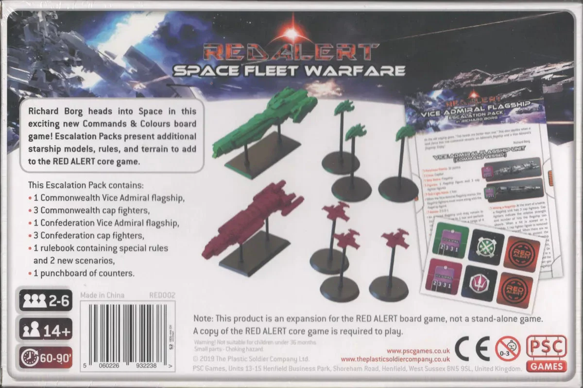 Red Alert: Space Fleet Warfare ā Vice Admiral Flagship Escalation Pack - Image 2
