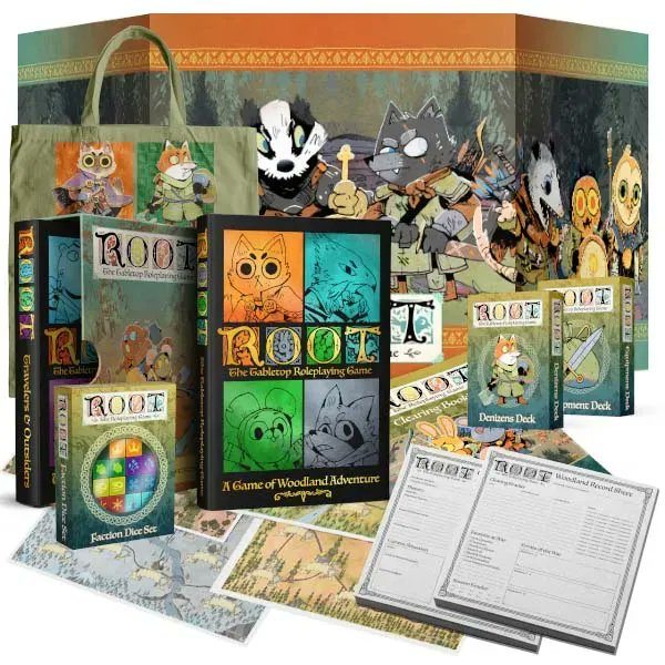 Root RPG: Deluxe Core and Travelers Book and Satchel