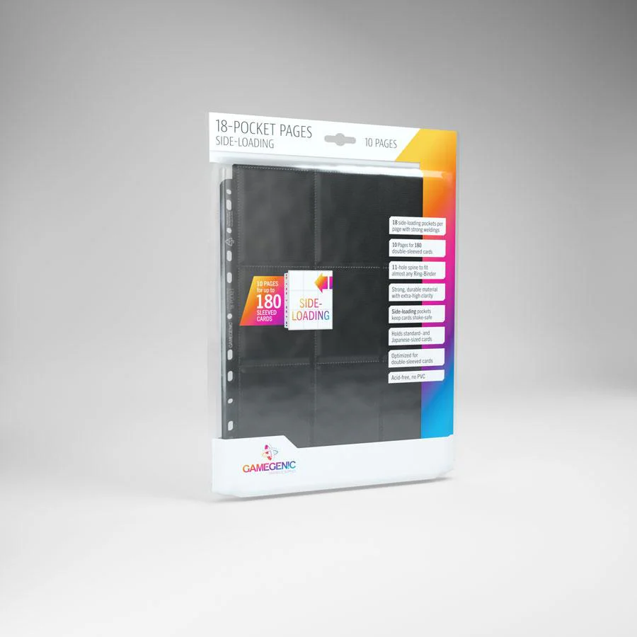 Gamegenic 18-Pocket Pages Side-Loading 10 Pages - Image 5