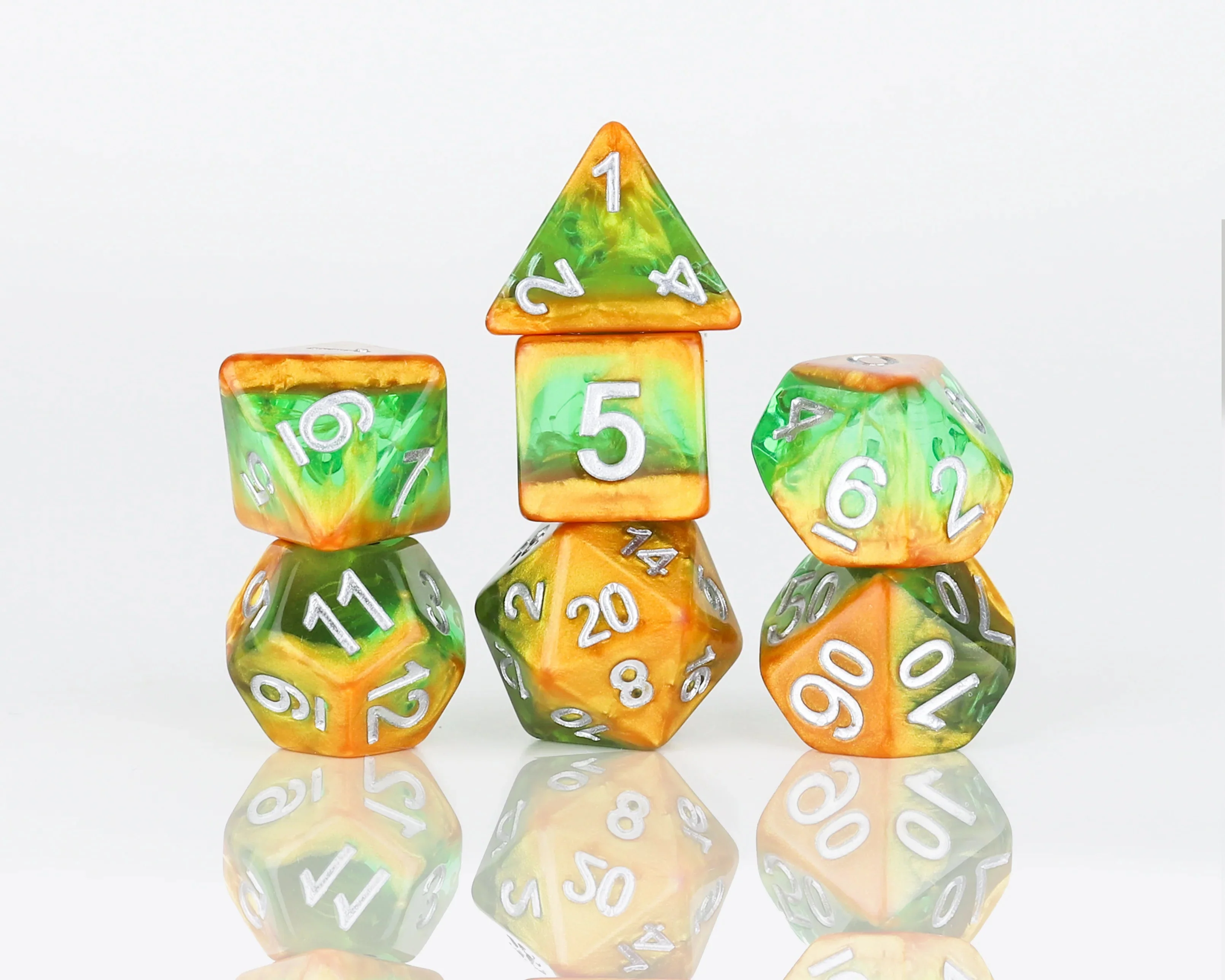 Sirius Dice Set - Rainforest Dice Set
