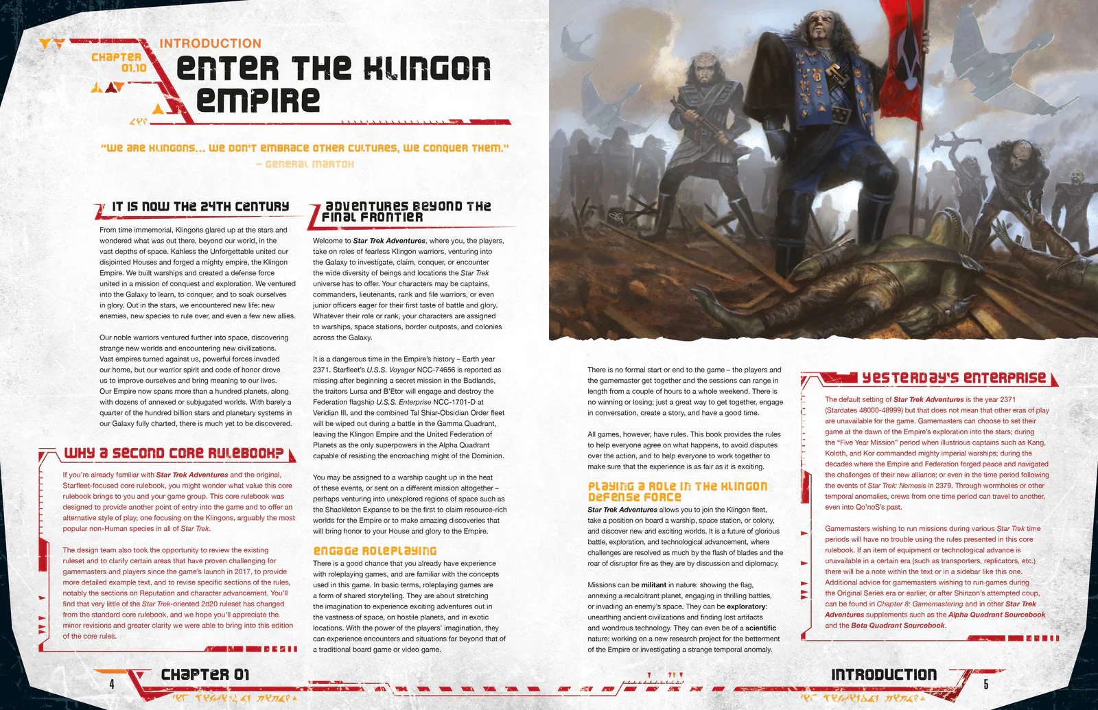 Star Trek Adventures: Klingon Collector’s Edition Rulebook - Image 2