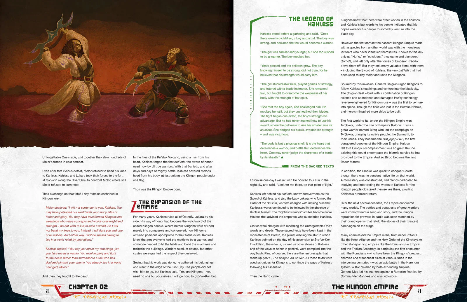 Star Trek Adventures: Klingon Collector’s Edition Rulebook - Image 3