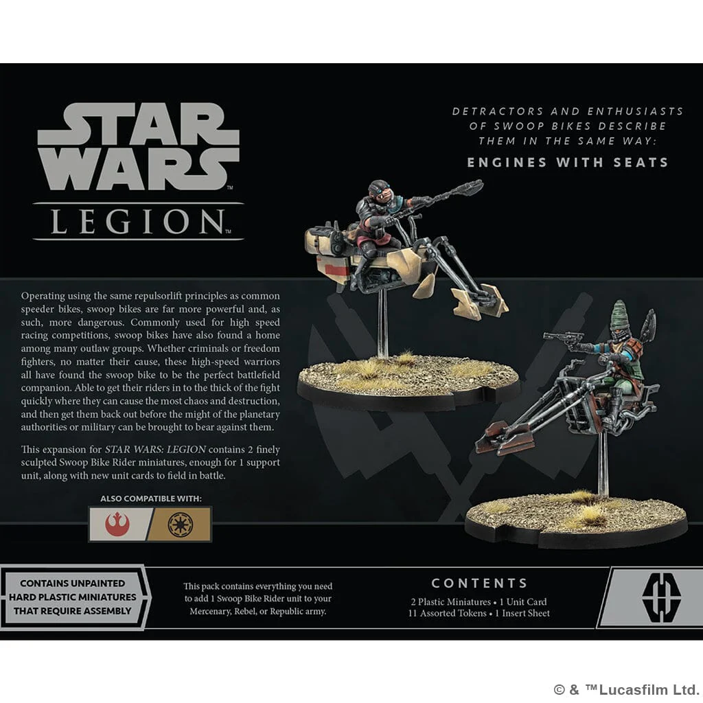 Star Wars: Legion - Swoop Bike Riders Unit Expansion - Image 2