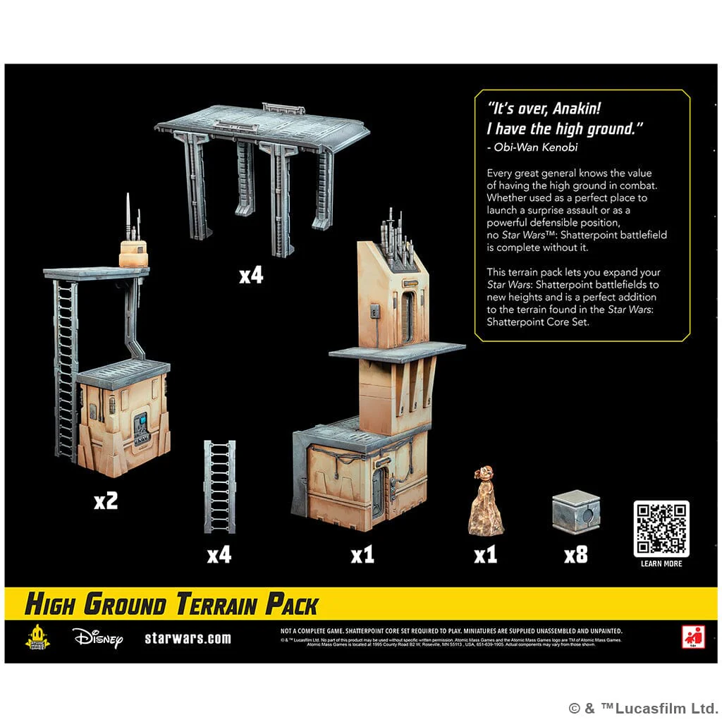 Star Wars: Shatterpoint High Ground Terrain Pack - Image 2