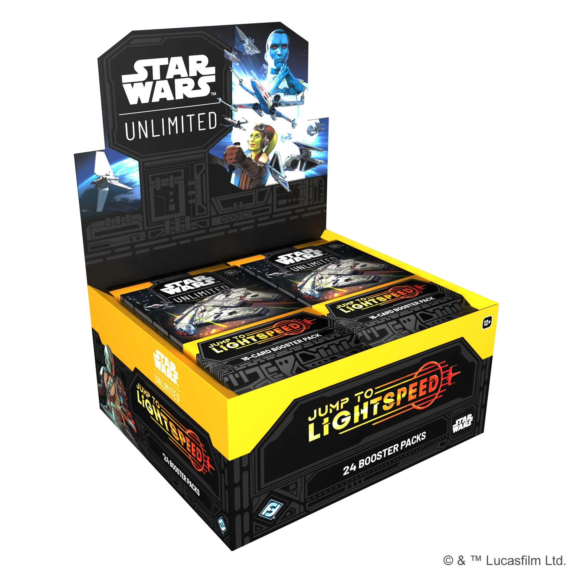 STAR WARS UNLIMITED: Jump to Lightspeed - Booster Display