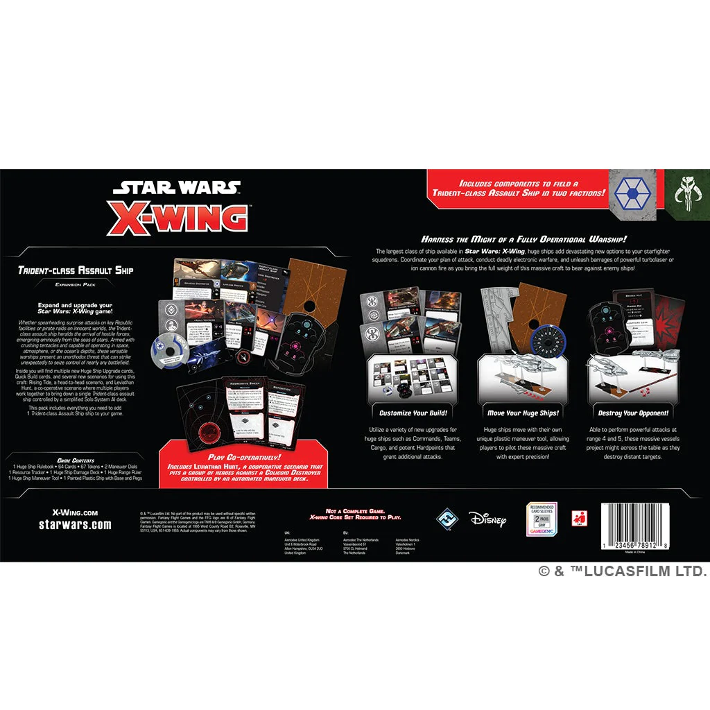 Star Wars X-Wing 2e: Trident-Class Assault Ship - Image 2
