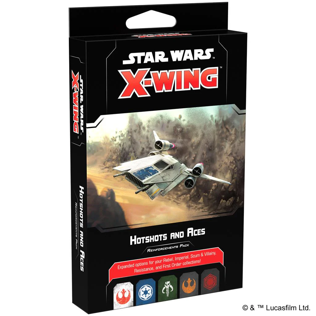 Star Wars X-Wing: 2nd Edition - Hotshots and Aces Reinforcements Pack