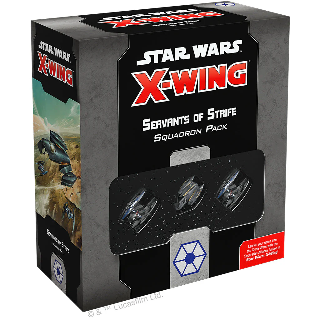 Star Wars X-Wing: 2nd Edition - Servants of Strife Squadron Pack