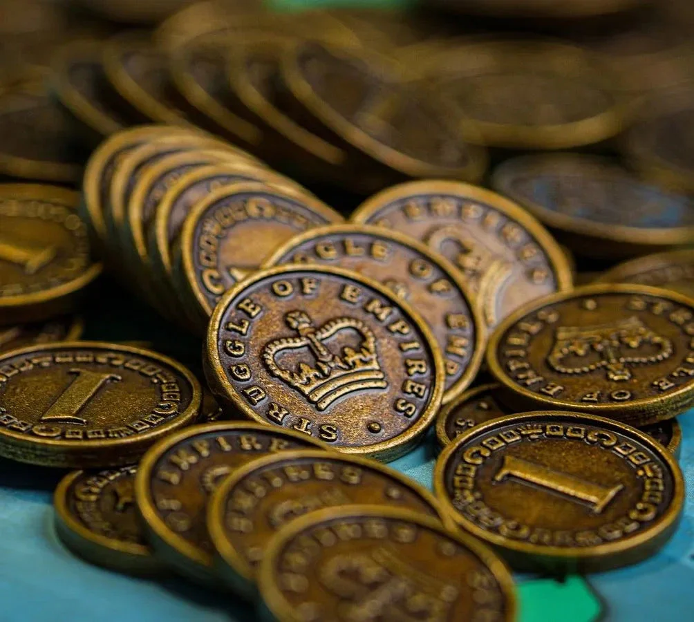 Struggle of Empires: Deluxe Metal Coins