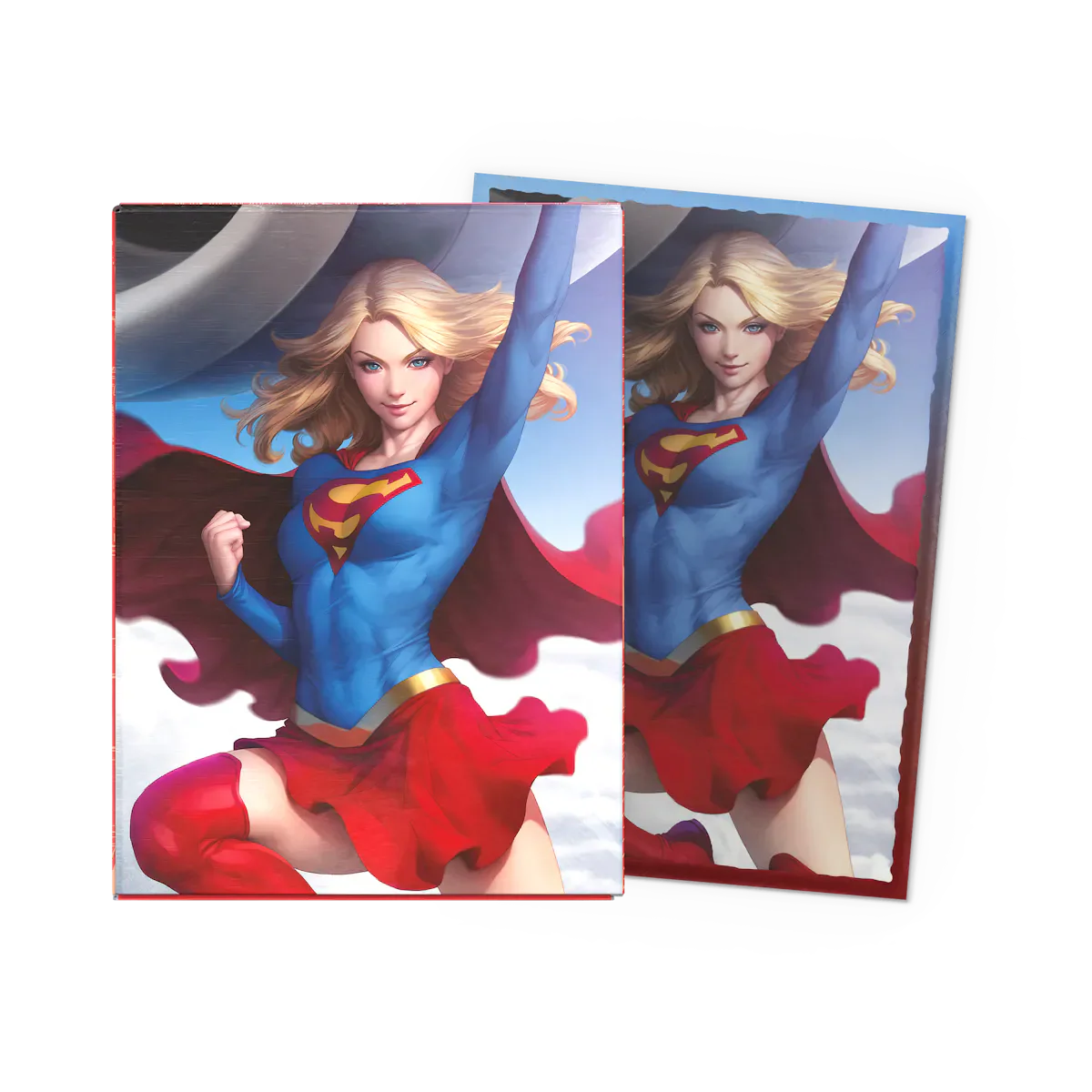 Supergirl - Brushed Art Standard Size Sleeves
