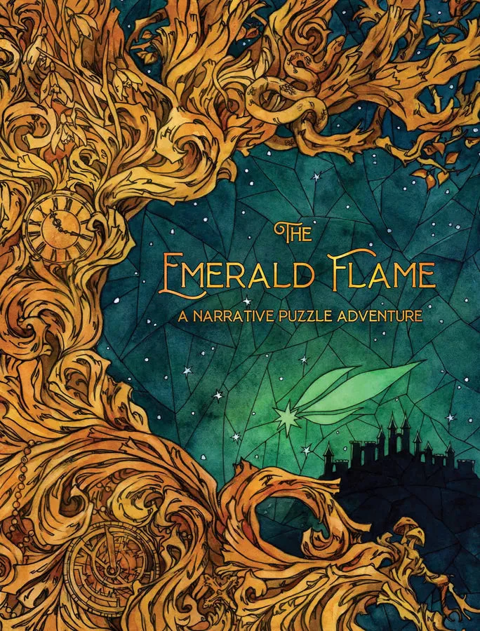 The Emerald Flame -  narrative puzzle board game