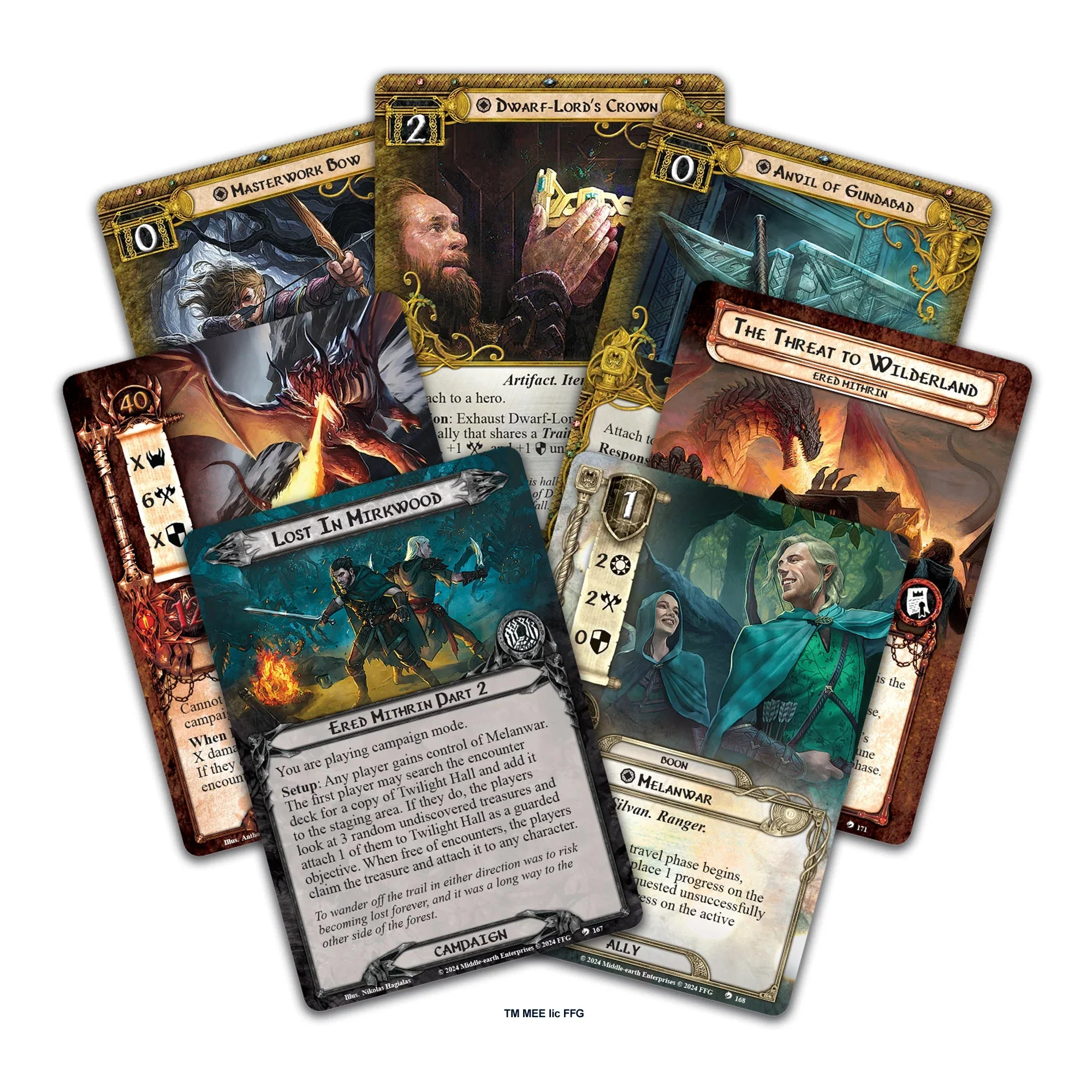 The Lord of the Rings LCG - Ered Mithrin Campaign Expansion - Image 3