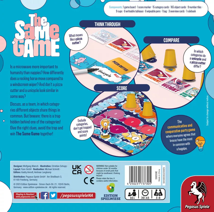 The Same Game - Party Word Board Game - Image 2