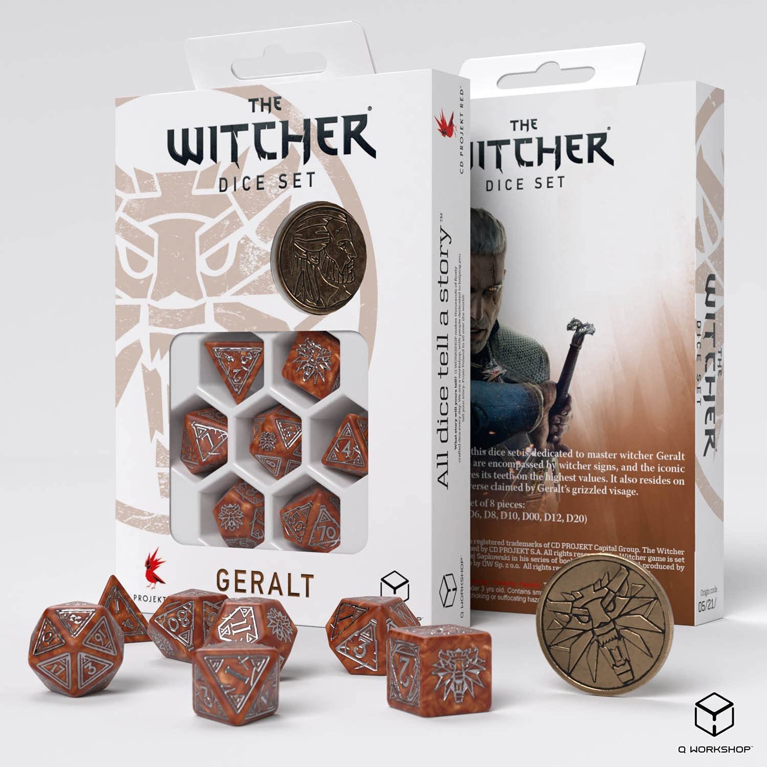 The Witcher Dice Set: Geralt - Image 3