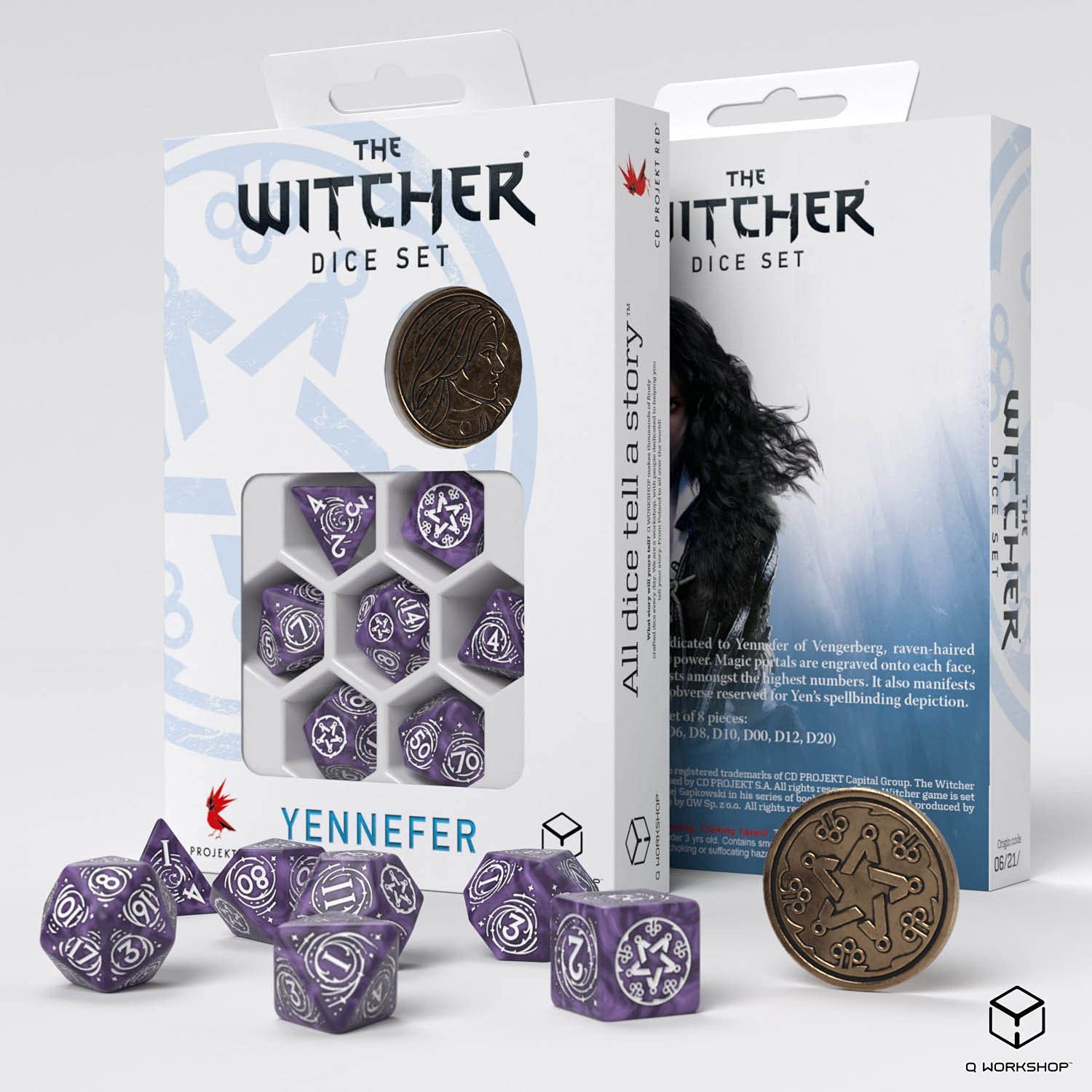 The Witcher Dice Set: Yennefer - Image 4