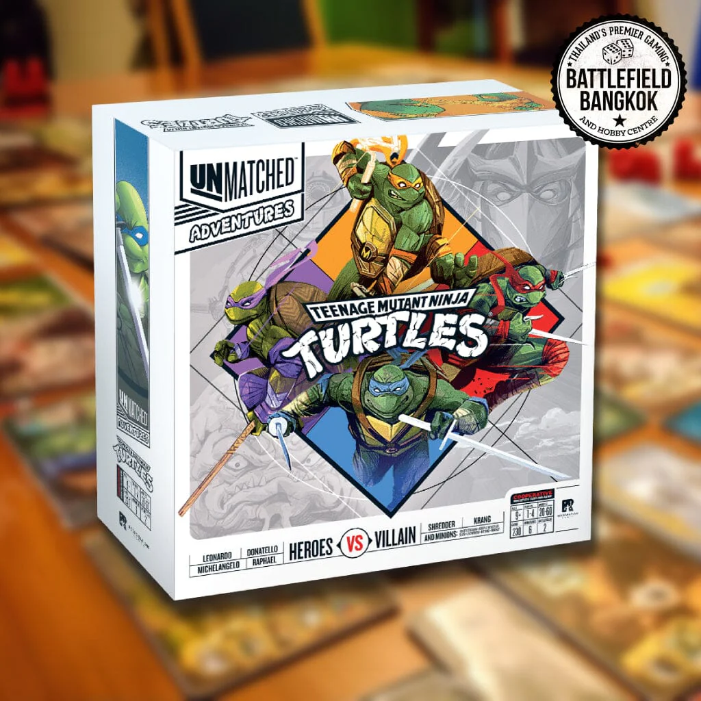 Unmatched Adventures: Teenage Mutant Ninja Turtles KS Edition [Boardgame]