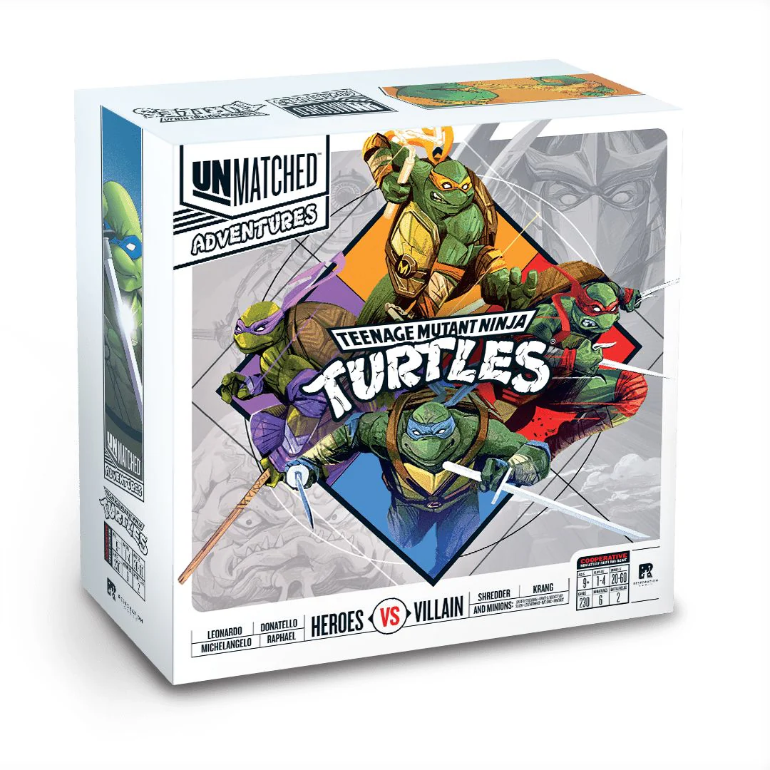 Unmatched Adventures: Teenage Mutant Ninja Turtles - Pizza-Rama KS Edition [Boardgame] - Image 2
