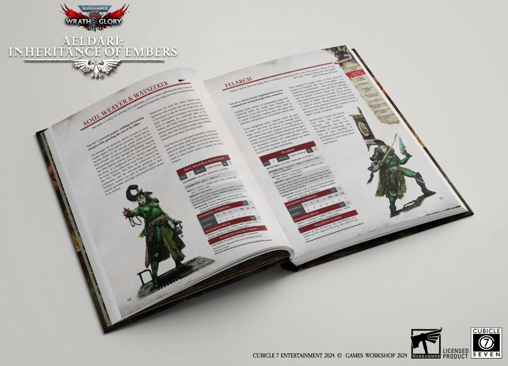 Warhammer 40K: Wrath & Glory - Aeldari: Inheritance of Embers - Image 3