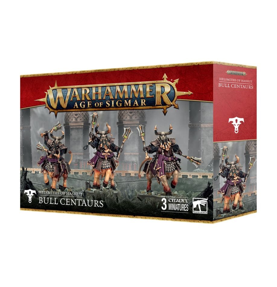 Warhammer AoS: Helsmiths of Hashut: Bull Centaurs / Annointed Sentinels