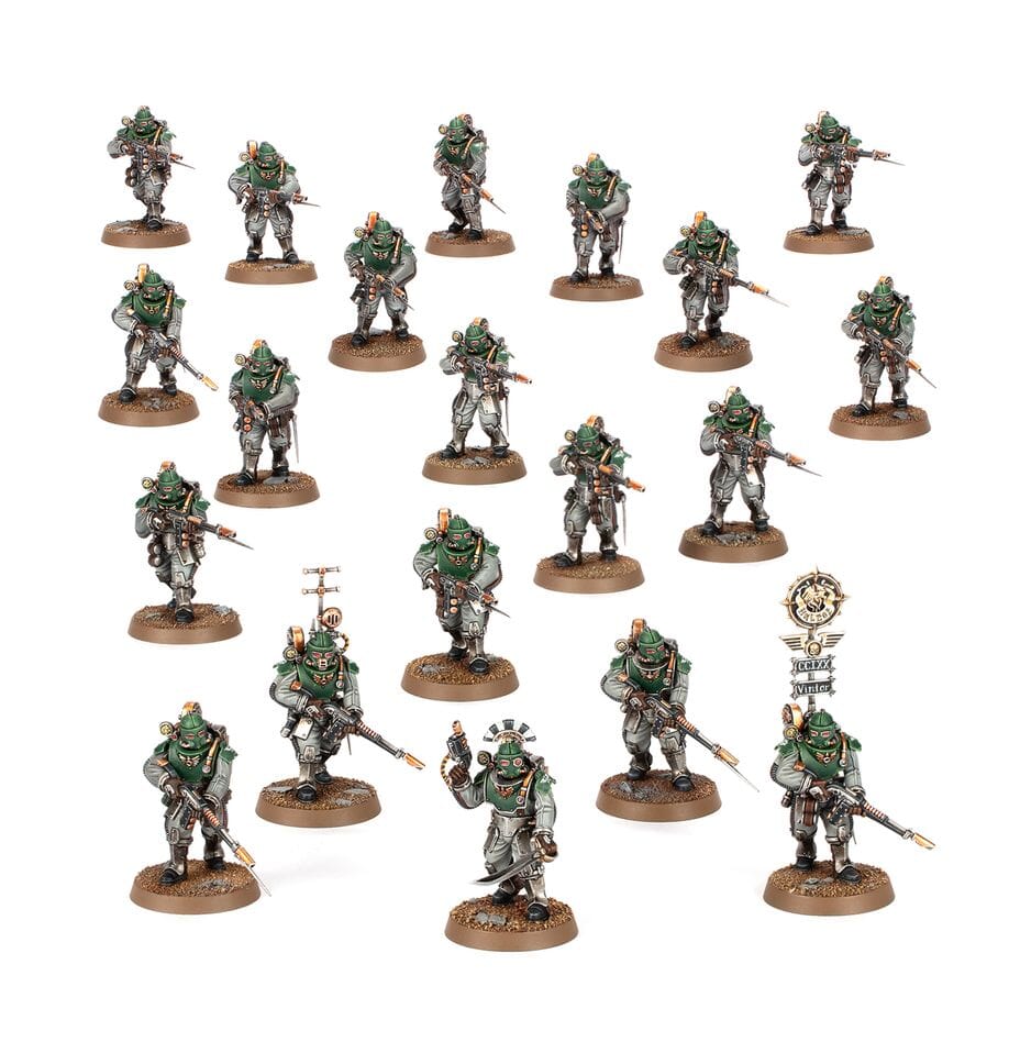 Warhammer the Horus Heresy: Solar Auxilia Lasrifle Section - Image 2