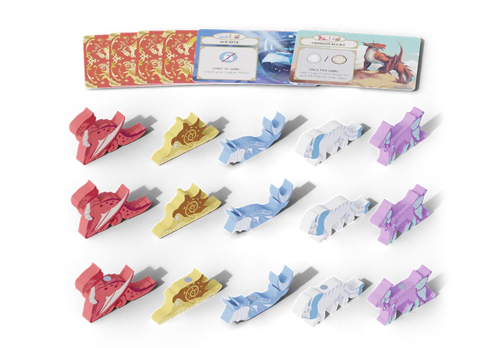 Wondrous Creatures Crew Set Components - Image 2