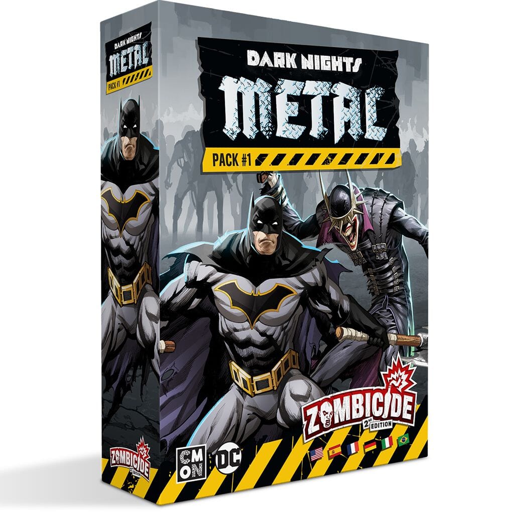Zombicide 2nd Ediiton - 10th Year Anniversary: Dark Knights Metal Pack#1