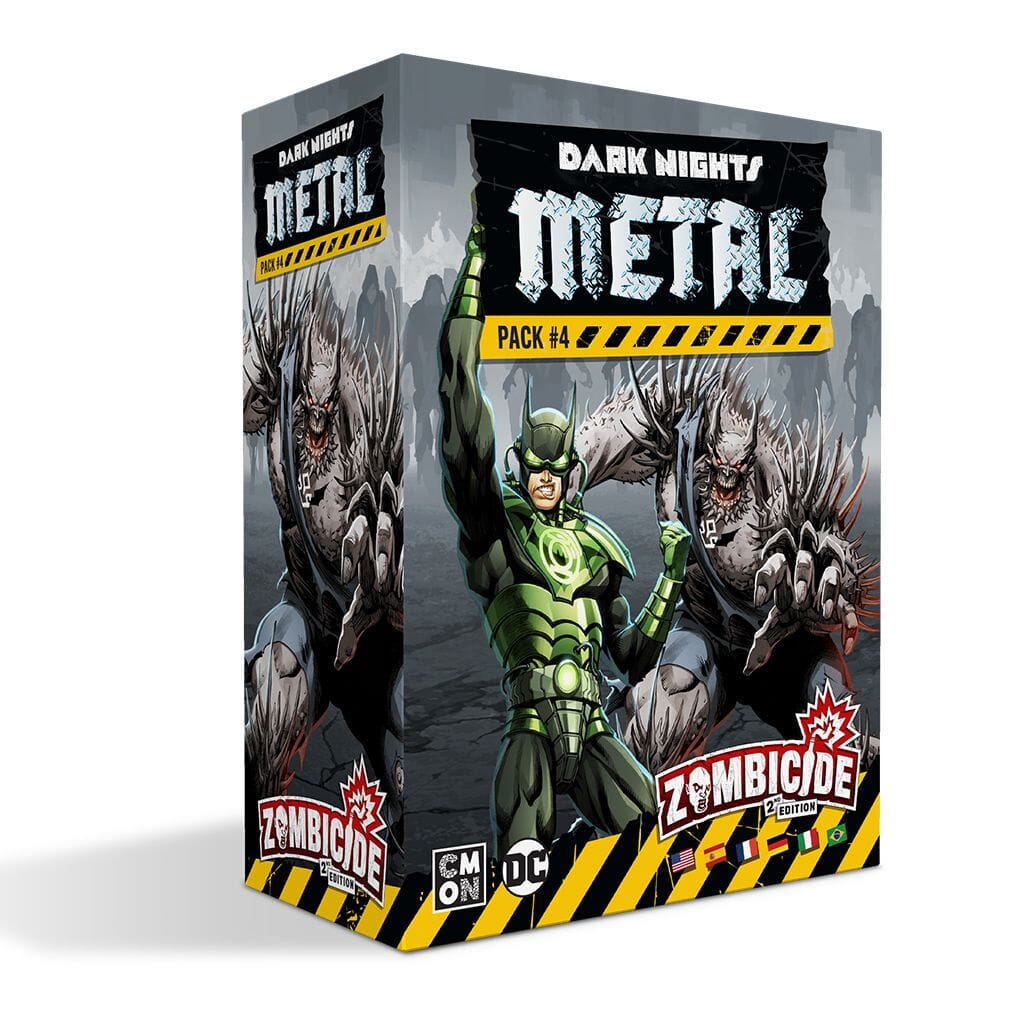 Zombicide 2nd Ediiton - 10th Year Anniversary: Dark Knights Metal Pack#4